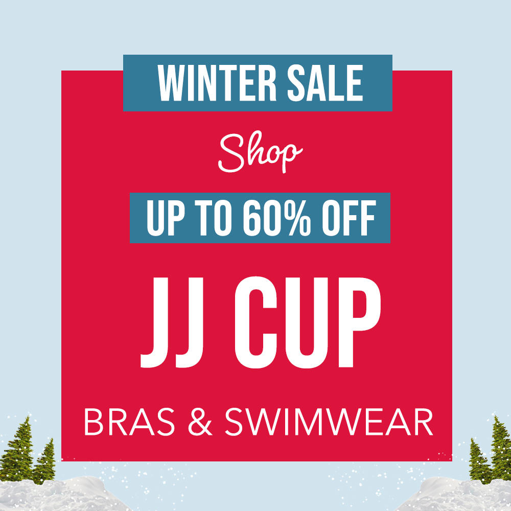 Winter Sale - Up to 60% Off JJ Cup Bras & Swimwear