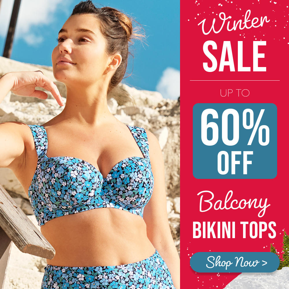 Up to 60% Off Balcony Bikini Tops