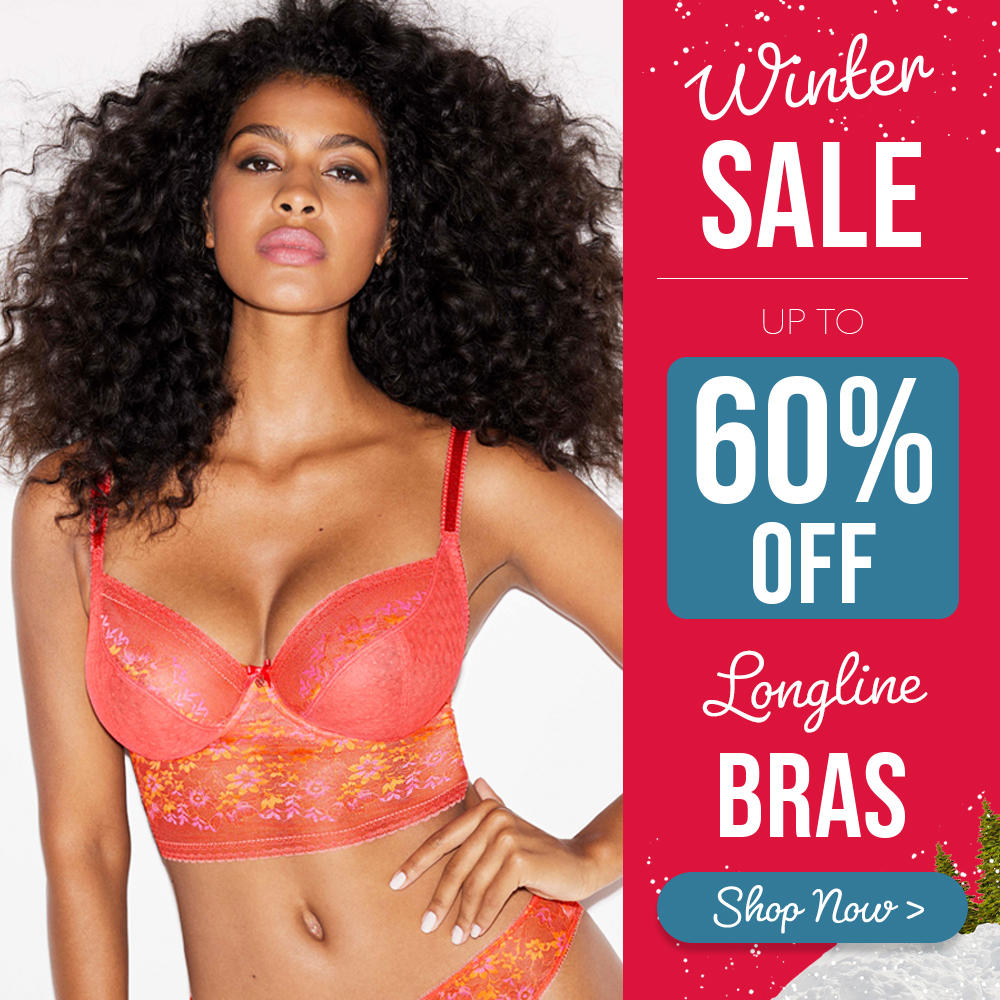 Up to 60% Off Longline Bras
