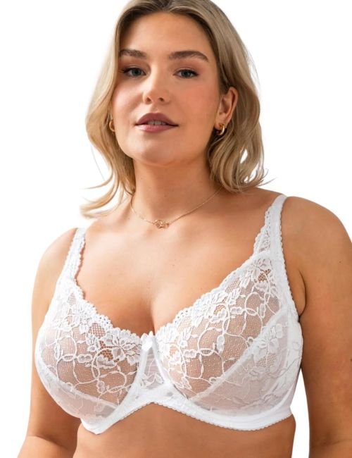Charnos Rosalind Full Cup Bra - White