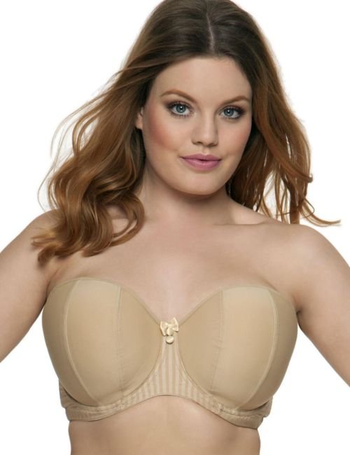 Curvy Kate Luxe Strapless Multiway Bra - Biscotti