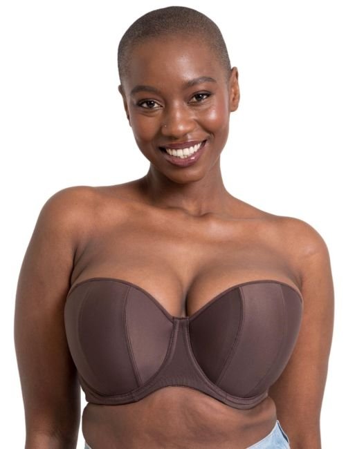 Curvy Kate Luxe Strapless Multiway Bra - Cocoa