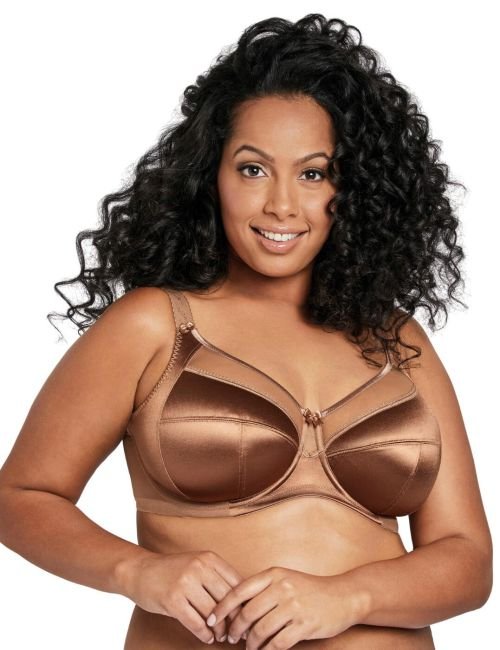 Goddess Keira Underwired Full Cup Bra - Cinnamon