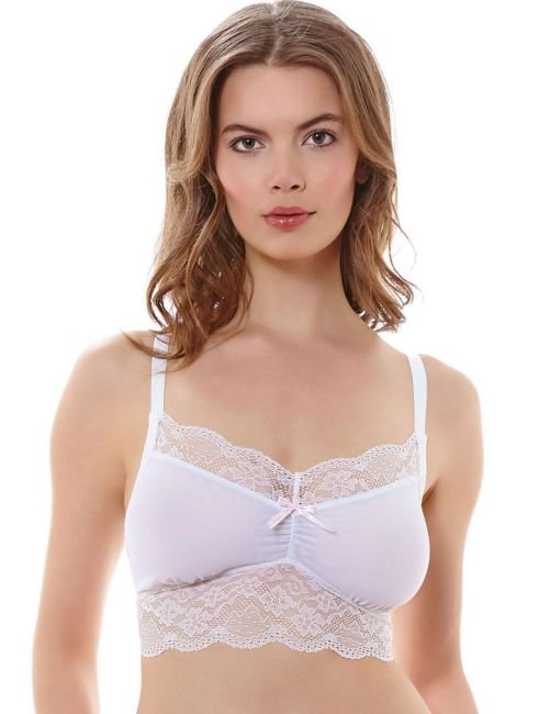 Freya Fancies Bralette Top - White