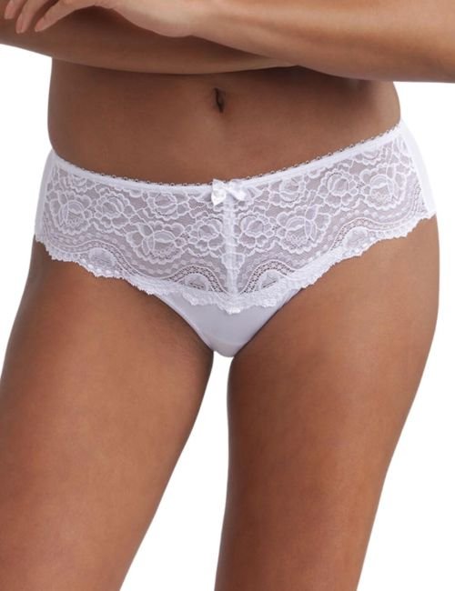 Affinity Playtex Flower Elegance Lace Brief - White