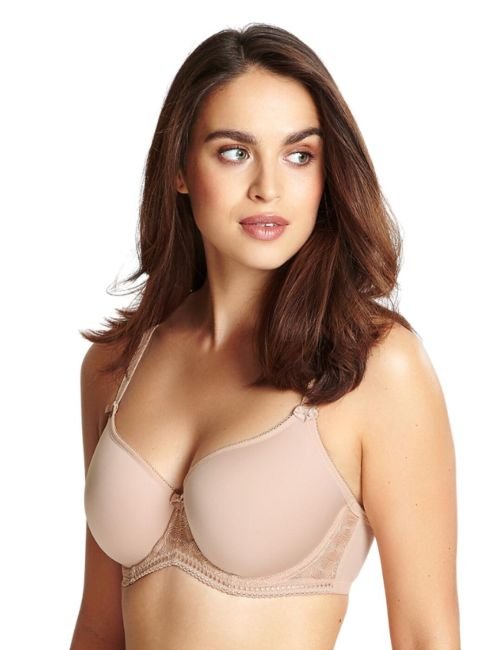 Panache Cari Moulded Spacer Bra - Champagne