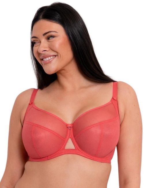 Curvy Kate Victory Side Support Balcony Bra - Papaya