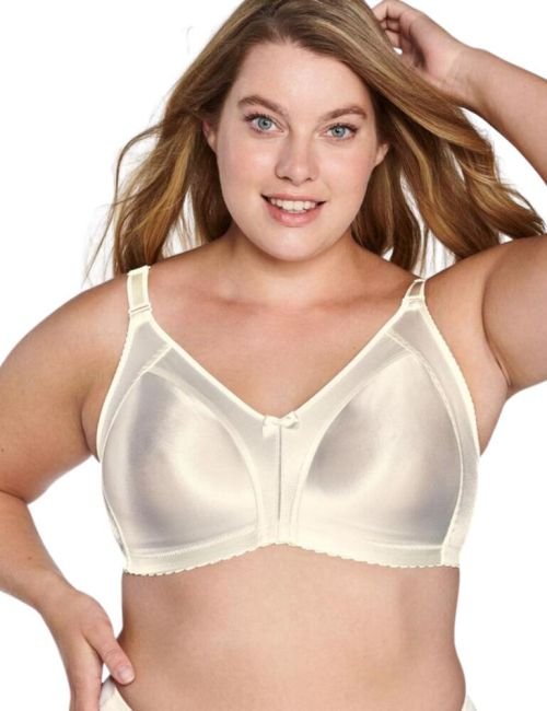 Naturana Plain Moulded Minimiser Soft Cup Bra - Champagne
