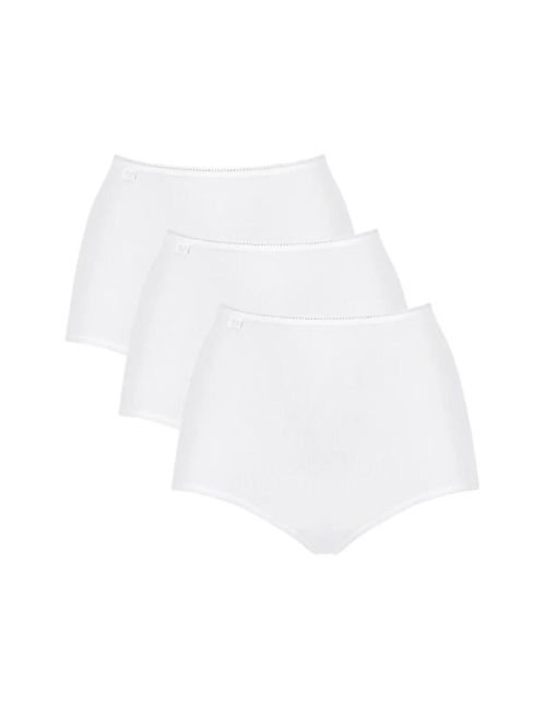 Sloggi 247 Microfibre Maxi Brief 3 Pack - White