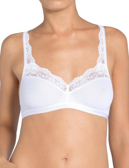 Sloggi Romance Non Wired Bra - White