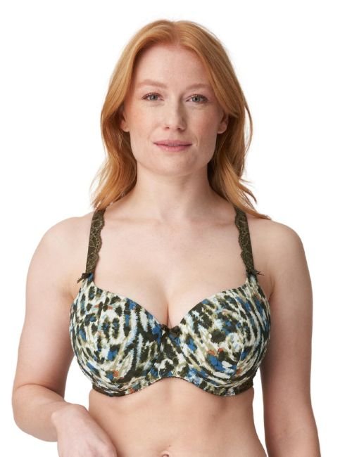 Prima Donna Madison Padded Heartshape Bra - Olive Green