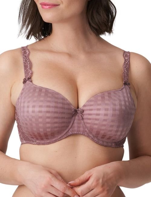 Prima Donna Madison Padded Heartshape Bra - Satin Taupe