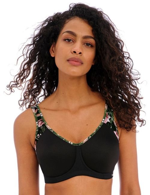 Freya Active Sonic Moulded Sports Bra - Jungle Black