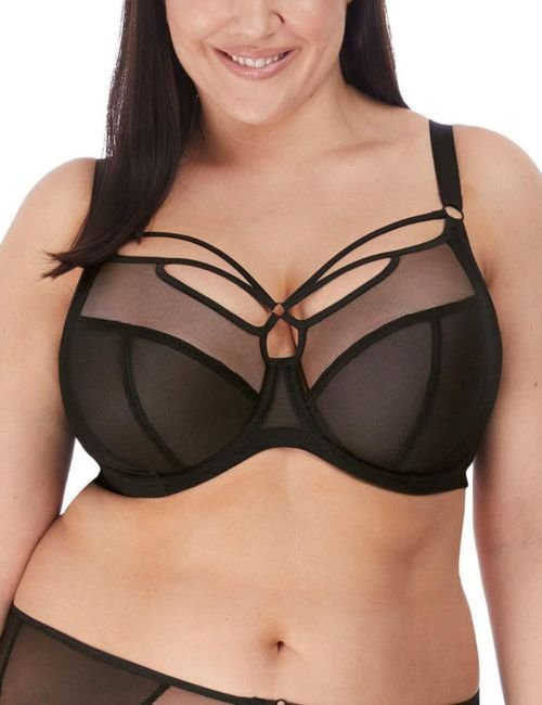 Elomi Sachi Plunge Bra - Black