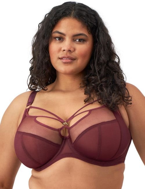 Elomi Sachi Plunge Bra - Cabernet