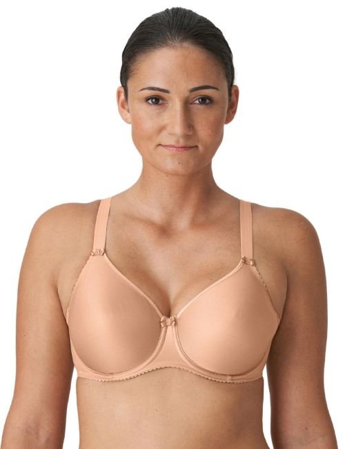 Prima Donna Satin Non Padded Full Cup Bra - Light Tan