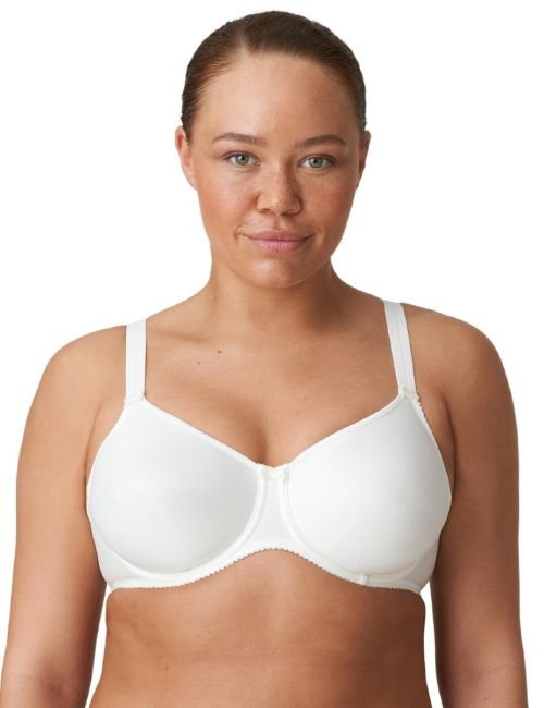 Prima Donna Satin Non Padded Full Cup Bra - Natural