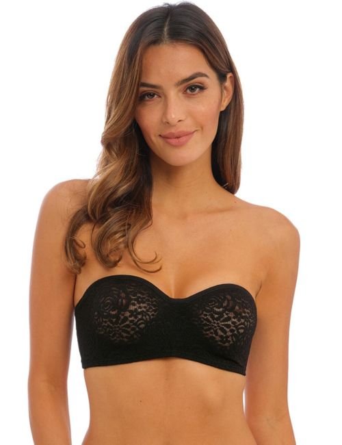 Wacoal Halo Lace Strapless Bra - Black