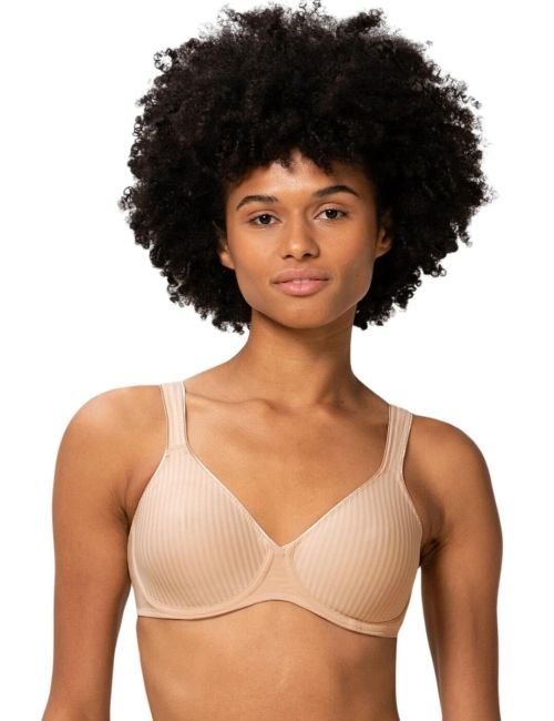 Triumph Modern Soft + Cotton Wired Bra - Neutral Beige