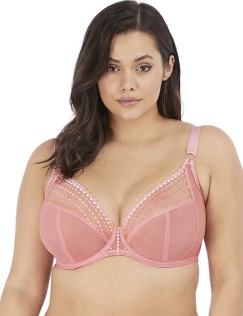Elomi Matilda Underwired Plunge Bra - Rose