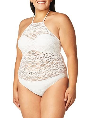 Freya Sundance Underwired High Neck Swimsuit - White