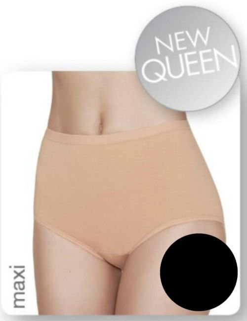 Janira Essential Maxi Queen Brief 2 Pack - Black