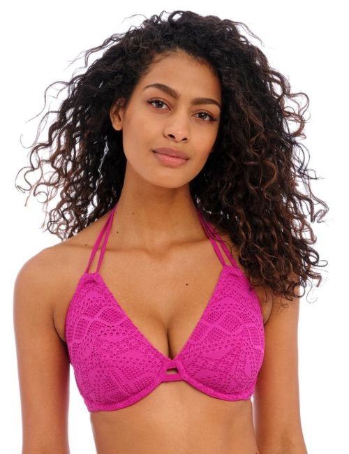 Freya Sundance Halter Bikini Top - Orchid