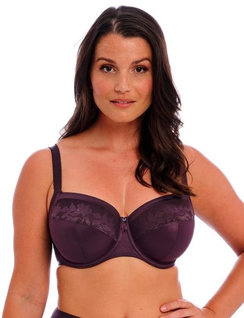 Fantasie Illusion Side Support Bra - Plum