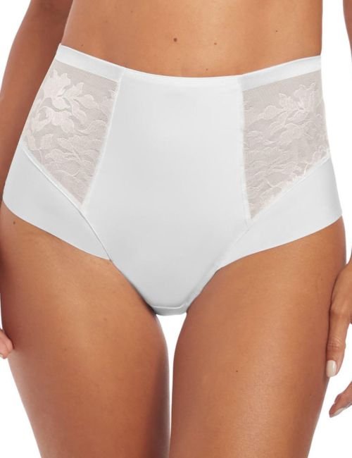 Fantasie Illusion High Waist Brief - White