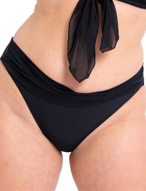 Curvy Kate Wrapsody Bikini Brief - Black