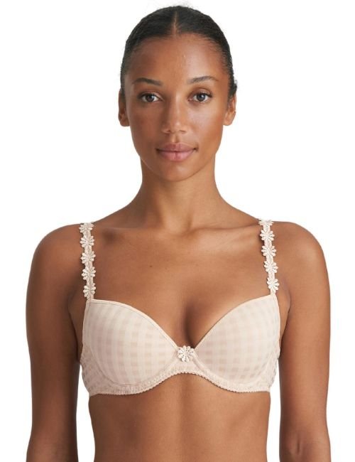 Marie Jo Avero Padded Plunge Bra - Caffe Latte
