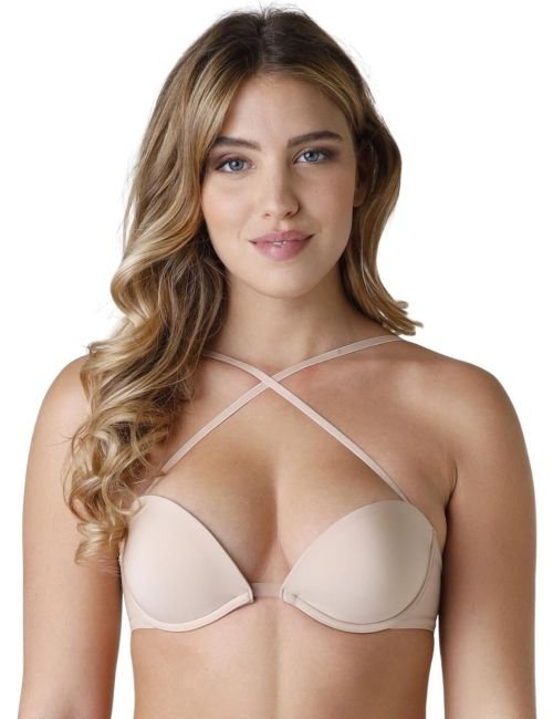 Wonderbra Ultimate Silhouette Plunge Bra - Beige