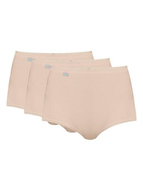 Playtex Cherish Pure Cotton Maxi Brief 3 Pack - Beige