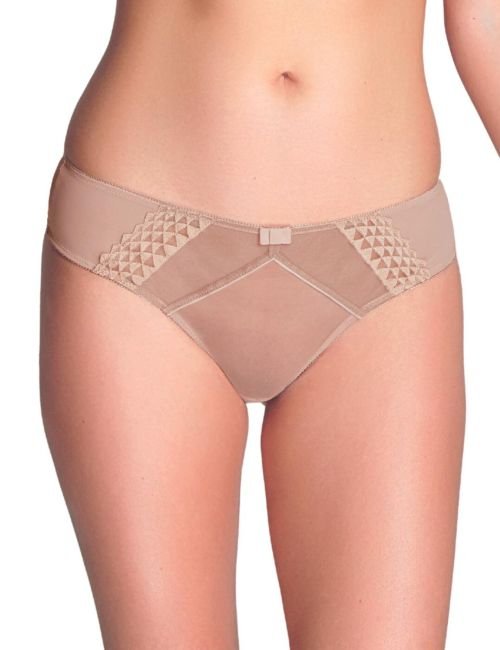 Cleo by Panache Asher Brazilian Brief - Latte