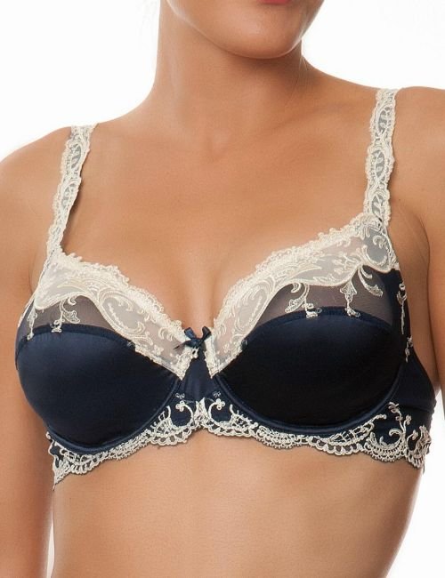 Lise Charmel Splendeur Soie Full Cup Bra - Splendeur Marine