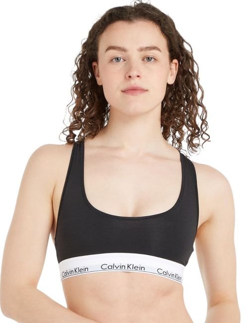 Calvin Klein Modern Cotton Bralette - Black