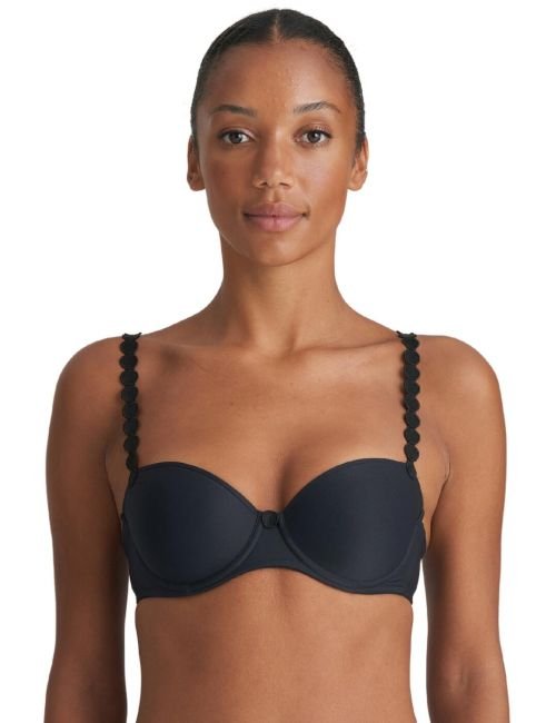 Marie Jo Tom Padded Balcony Bra - Charcoal