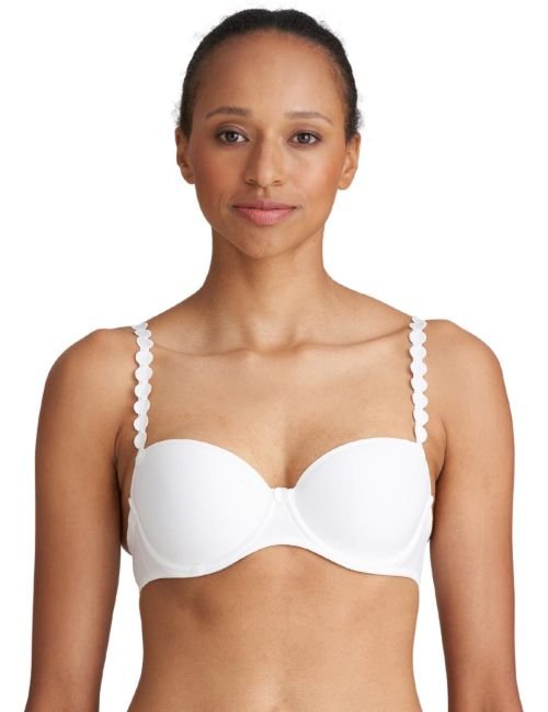Marie Jo Tom Padded Balcony Bra - White