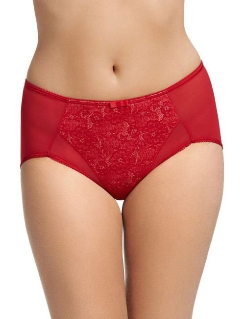 Berlei Beauty Everyday Minimiser Deep Brief - Passion Red