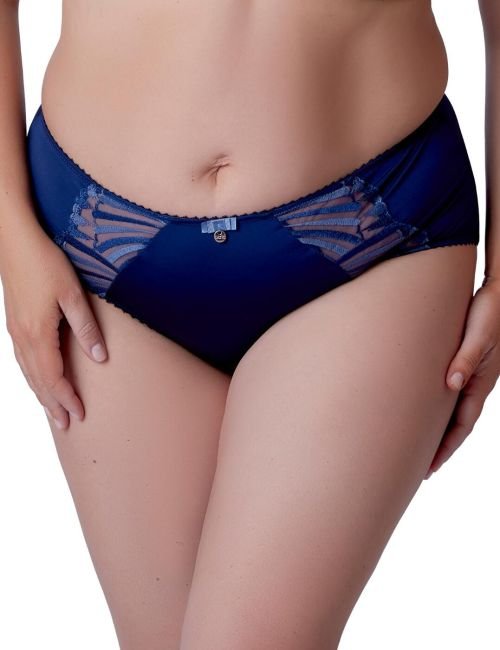 Berlei Embrace Midi Brief - Deep Blue