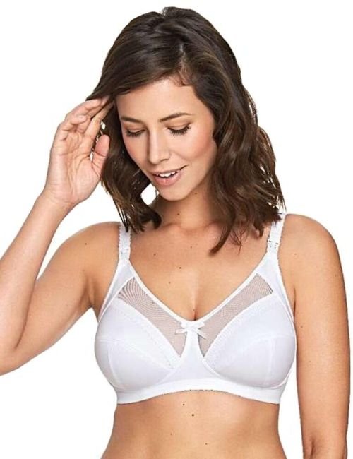 Royce Charlotte Nursing Bra - White
