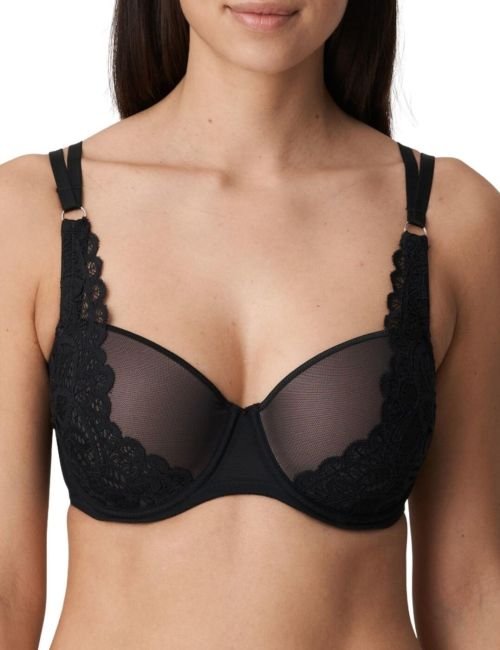 Prima Donna Twist First Night Padded Balcony Bra - Black