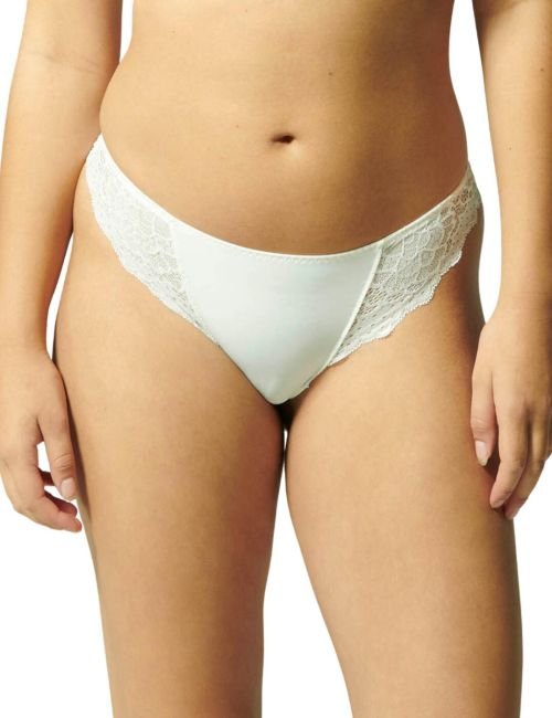 Simone Perele Caresse Tanga Brief - Natural