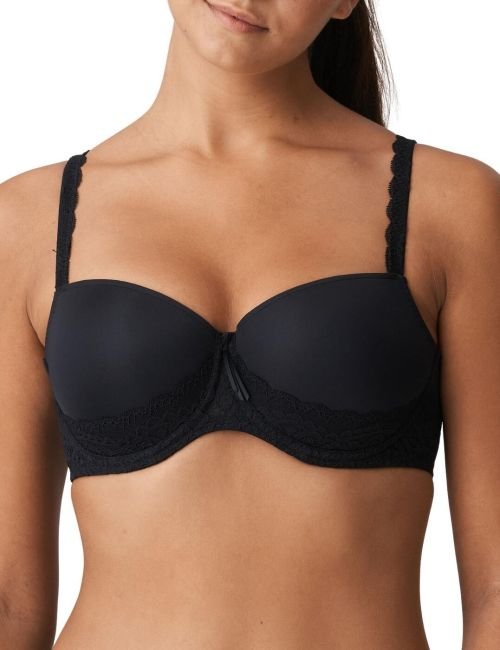 Prima Donna Twist I Do Padded Balcony Bra - Black