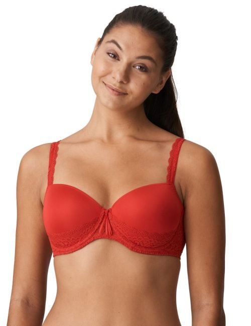 Prima Donna Twist I Do Padded Balcony Bra - Scarlet