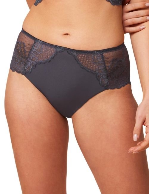 Triumph Wild Peony Florale Maxi Brief - Pebble Grey