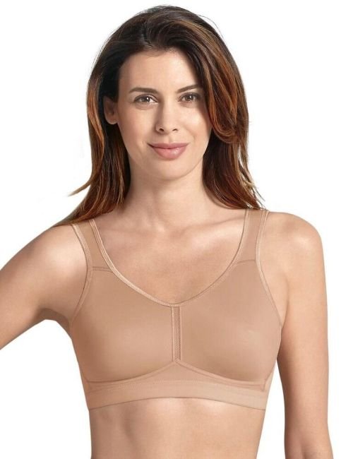 Anita Care Vivana Active Post Mastectomy Sports Bra Bilateral - Deep Sand