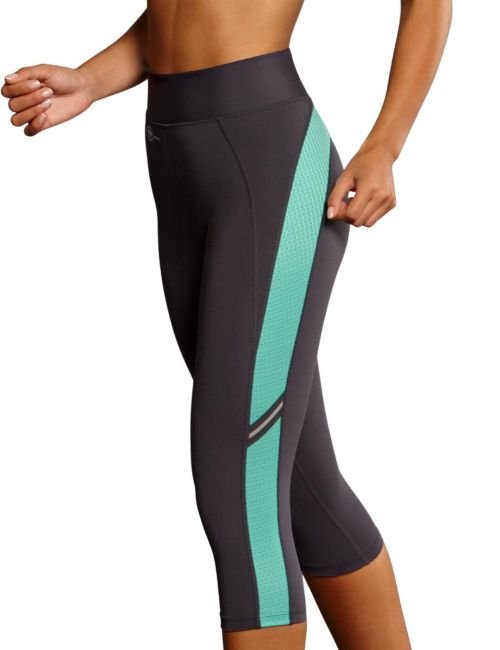Anita Active Sports Legging - Pool Blue/Anthracite
