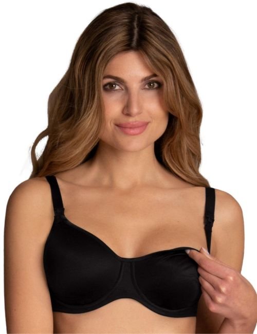 Anita Maternity Basic Underwired Nursing Bra - Black