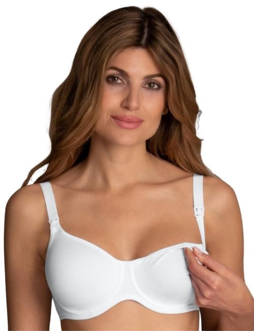 Anita Maternity Basic Underwired Nursing Bra - White